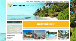 Desktop Screenshot of ferienwelt-mainz.de