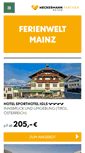 Mobile Screenshot of ferienwelt-mainz.de